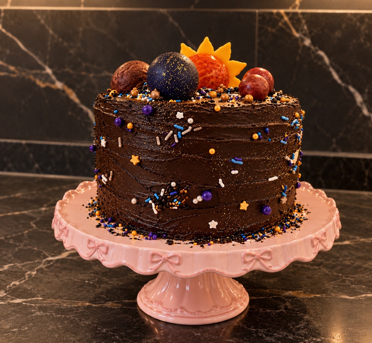 Solar System Cake