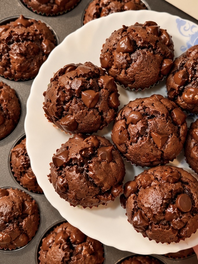 Double Chocolate Muffins